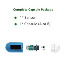 Heltec Lora Nodo ASR6502 Capsula sensori CubeCell sensore per arduino Lora IOT impermeabile IP67 pannello soalr