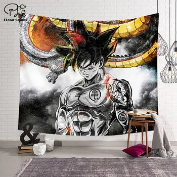 

Dragon Ball Z Blanket Tapestry 3D Printed Tapestrying Rectangular Home Decor Wall Hanging STYLE-1