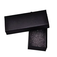 Подарочная коробка, Жесткий Чехол, бумажная губка, брелок, Подарочная коробка, прямоугольные украшения, коробка для ювелирных изделий