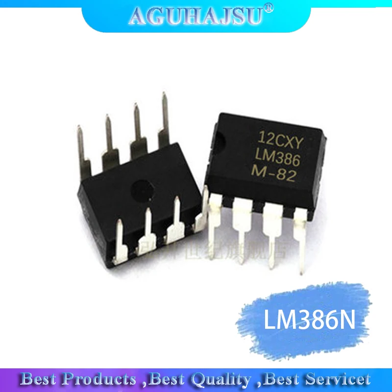 10 шт. усилитель звука/усилителя LM386N DIP8 LM386 DIP новый Op amp/audiomotive погружение в воду с