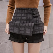 ^#Cheap 2019 Chic Black Plaid Female Mini Skirts Irregular A-line Autumn Winter Thick Warm Knit Skirts Good Quality Gray Fashion Skirts ^#Cheap 2019 Chic Black Plaid Female Mini Skirts Irregular A-line Autumn Winter Thick Warm Knit Skirts Good Quality Gray Fashion Skirts