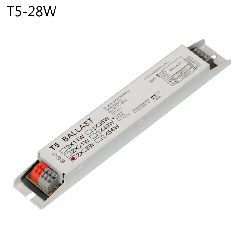 like pic 220V T5 электронный балласт широкий Напряжение 18/28 Вт 50 Гц универсальный для люминесцентных ламп - Цвет: like pic