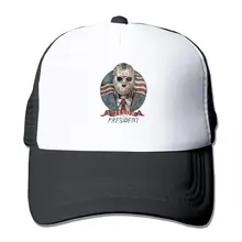 Jason для President, Мужская кепка, джинсовая, хлопковая, регулируемая, на заказ, забавная, рыбацкий козырек, пепельная сетка, Кепка водителя грузовика