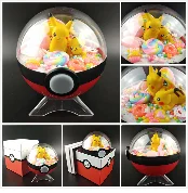 Многоцветный конструктор Покемон Pet pokebolas фигурка Пикачу чармандер, Сквиртл Charizard мяч с монстрами для подарка на день рождения