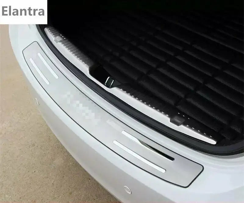 Подходит для hyundai Elantra 2 шт стальной бампер протектор порога облицовочная панель