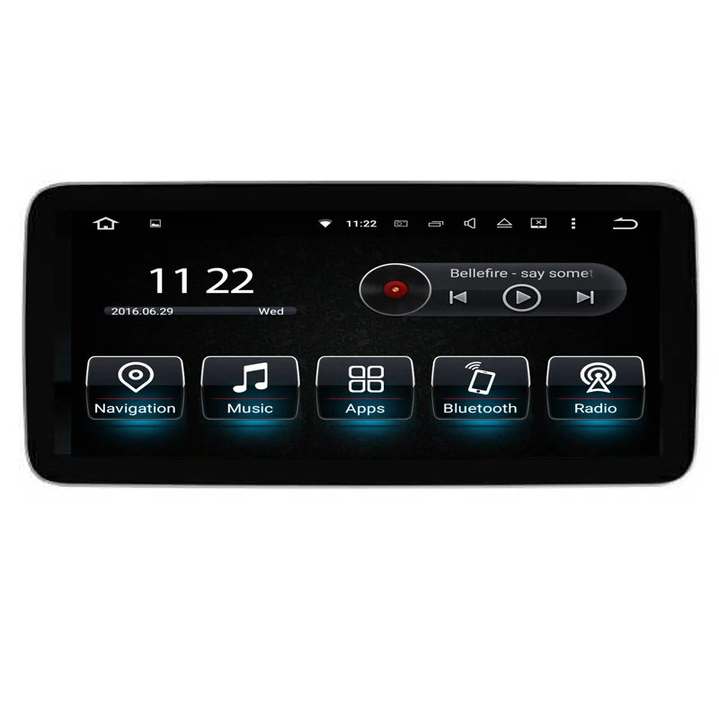 Best NAVITOPIA 10.25inch 4G+64G Android 8.0 Car GPS Navigation For Benz C-W205 GLC-X253 2015-/V-W446 2016- NTG 5.0/5.1 2