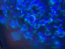 Night-Light Projector Rotation Ocean Star Sky Kids Gift 6-Colors for 360-Degree