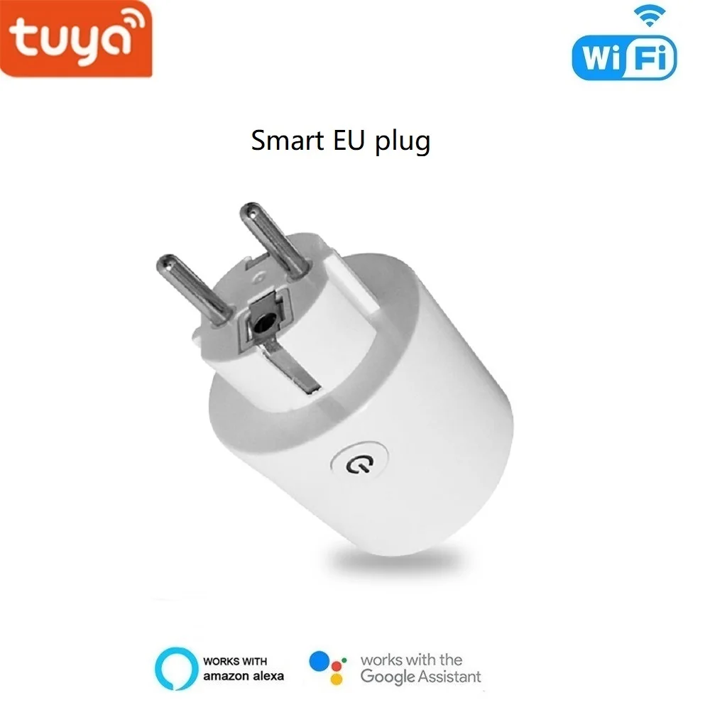 Смарт розетка Tuya 16 А с таймером поддержка Alexa Google Home|controller control|socket electricalcontrol remote |