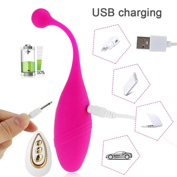 Wireless Remote Control Vibrating Egg Female Wearable Powerful G-Spot Vibrator Love Egg Jump Sex Toys Goods for Adults 18 Women 4