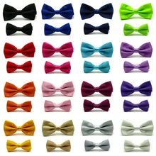 Регулируемый галстук-бабочка для мальчиков, для школы, свадьбы, вечеринки, деловой галстук-бабочка