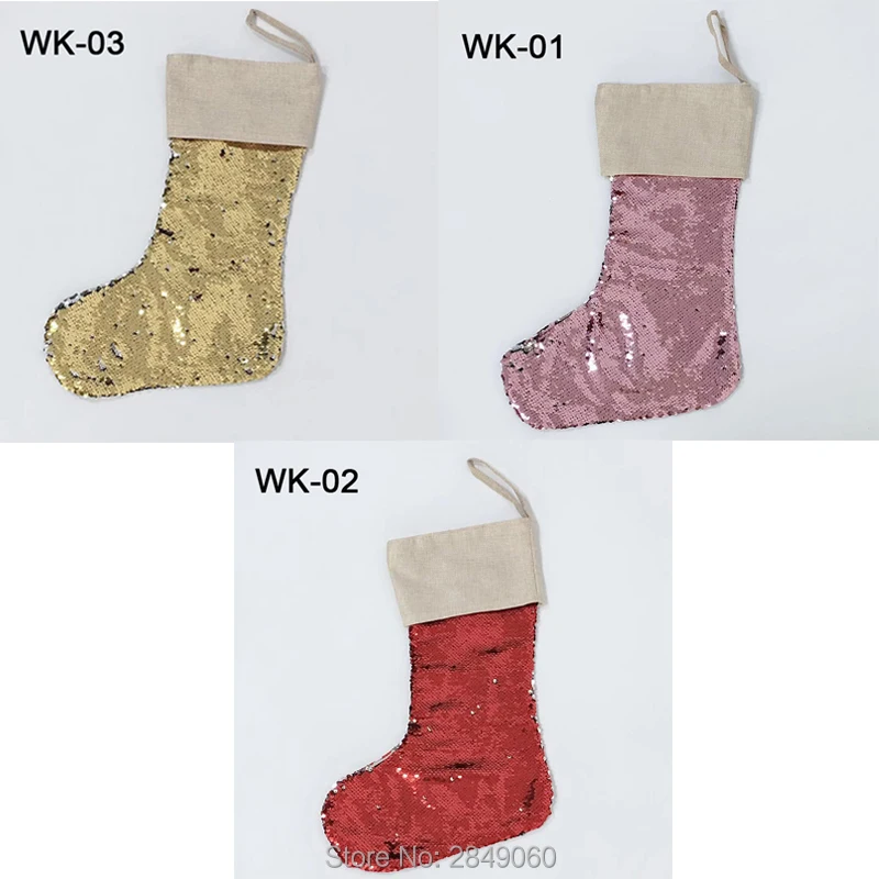 Милые рождественские чулки рождественские носки 2020 Новогодний подарок Санта-Клауса Конфета сумка Рождественская елка Декор праздничные