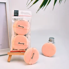 2 шт. maquillaje Высокое качество большой женский пуховка для нанесения основы под макияж лица Мягкий спонж для нанесения пудры слоеный косметический инструмент