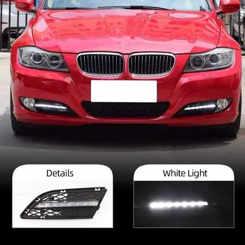 

CSCSNL 2PCS Car LED DRL For BMW E90 3series 328i 320i 323i 325i 330i 2010 2011 2012 Daytime Running Lights Daylight Fog lamp