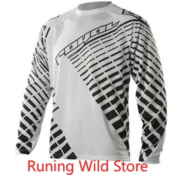 

NEW 2020 Men Motocross Racing BLACK White JERSEY Motorcycle Long Sleeve Jersey MTB Downhill Bike Shirt MOTO MX DH Cycling Gear