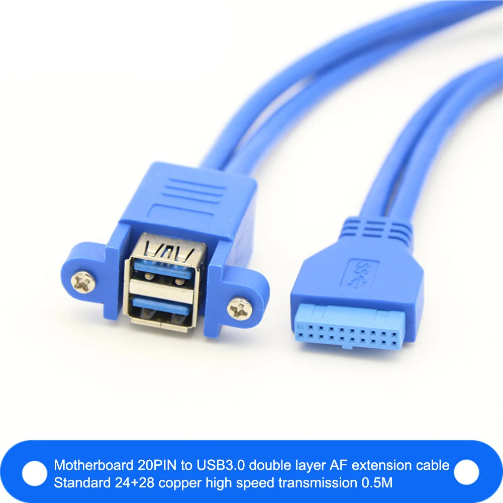 1 шт. 20 контактный разъем USB заголовок 2 Порты и разъёмы 3 0 Tyep женский кабель