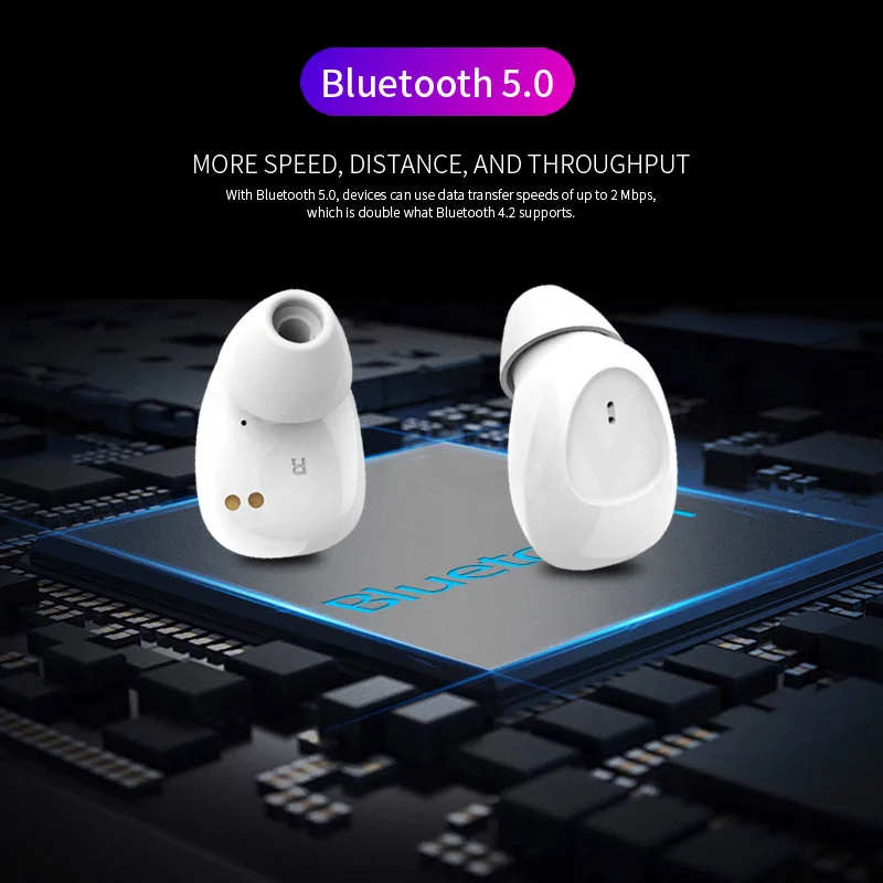 Touch Key Smallest Bass Mini True Wireless Bluetooth 5 0 Headphones Earphone TWS HD Stereo Earbuds For xiaomi iphone huawei