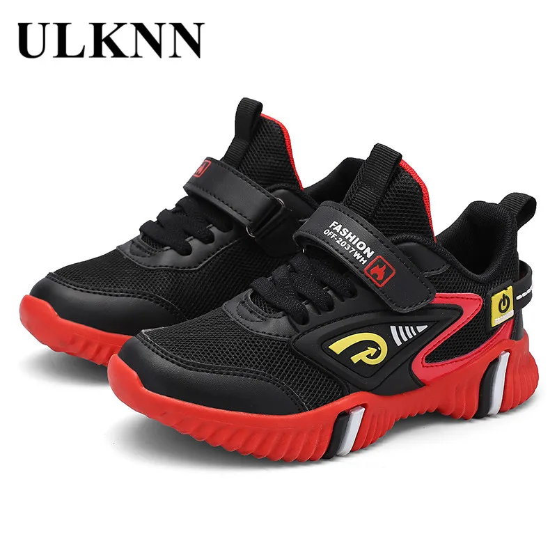 ULKNN BOY'S Athletic Shoes Autumn Big Virgin Boy Children' Shoes Breathable Mesh BOY'S Shoes2020 New Style