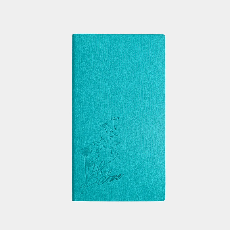 sky blue RuiZe креативный карманный блокнот А6 маленькая записная книжка Кожаная Обложка для книг плотная бумага мини записная книжка офисные школьные канцелярские принадлежности - Цвет: sky blue