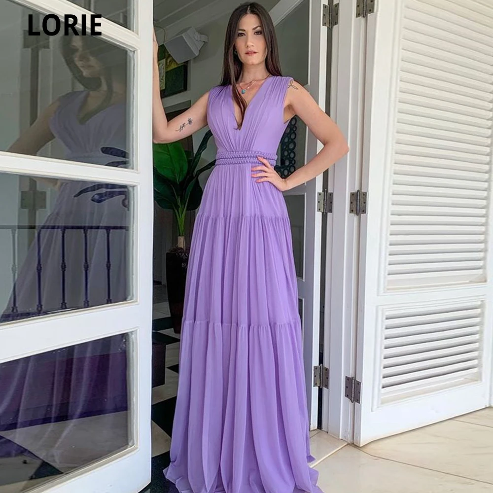 

Платье LORIE вечернее трапециевидное с v-образным вырезом, 2022