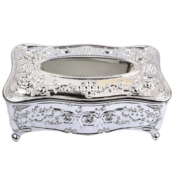 

European Ornate Tissue Paper Box Napkin Cover Holders for Home Hotel Decoration DAG-ship