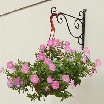 

New Creative Hot Plant Stand Flower Pot Hooks Holder Wrought Iron Pendant Plant Stand Flower Pot Hook Frame Garden Decoration