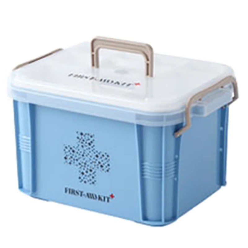 Медицинская коробка аптечка Органайзер Пластиковый контейнер для хранения многослойная медицинская коробка скандинавские домашние