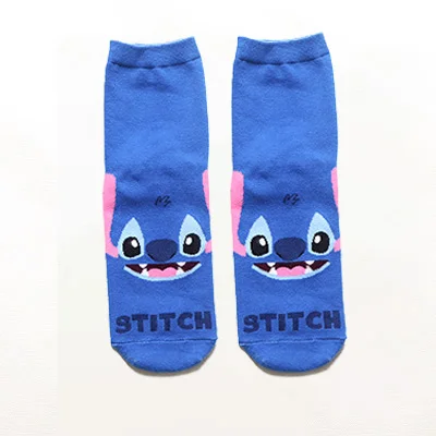 blue Jerrinut теплые зимние женские носки с принтом Crazy Fancy Kawaii художественные носки милые красные Мультяшные животные модные хлопковые забавные носки 1 пара - Цвет: blue