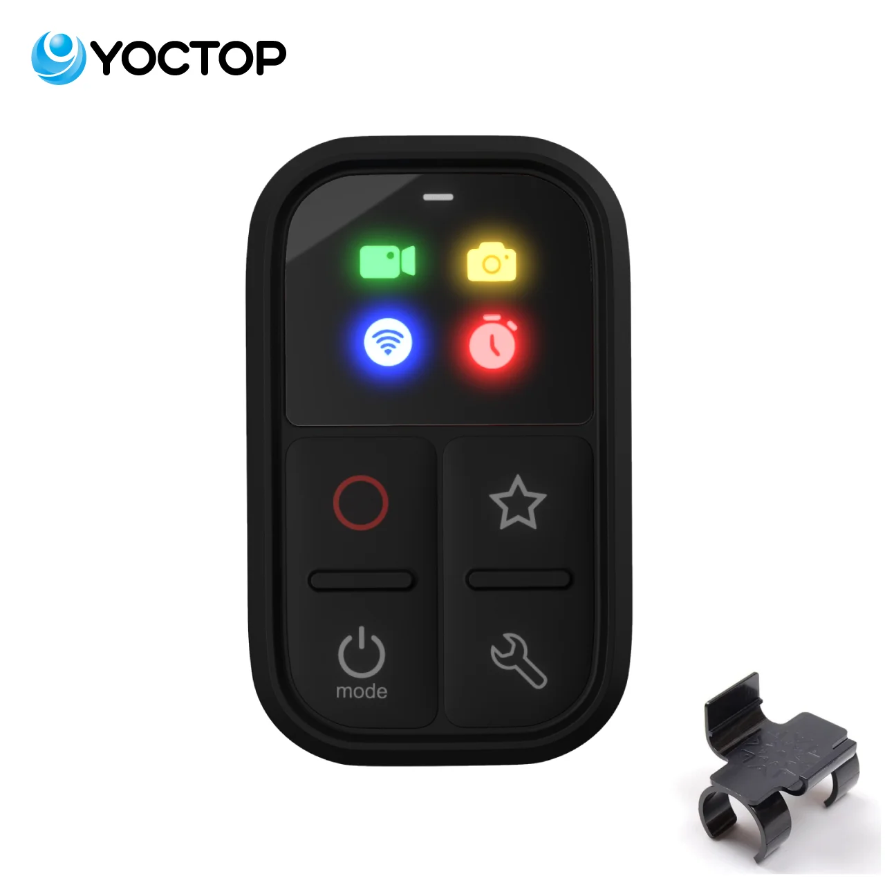 Remote Control for GoPro Hero 10 9 8 Max with Stick Mount and Wrist YOCTOP Bluetooth Smart Compatible Hero9 | Электроника