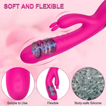 2022 Newest Rabbit Vibrator For Women G-Spot Vagina Massager Female Masturbator Clitoris Stimulator Sex Toy Female For Adults 18 3