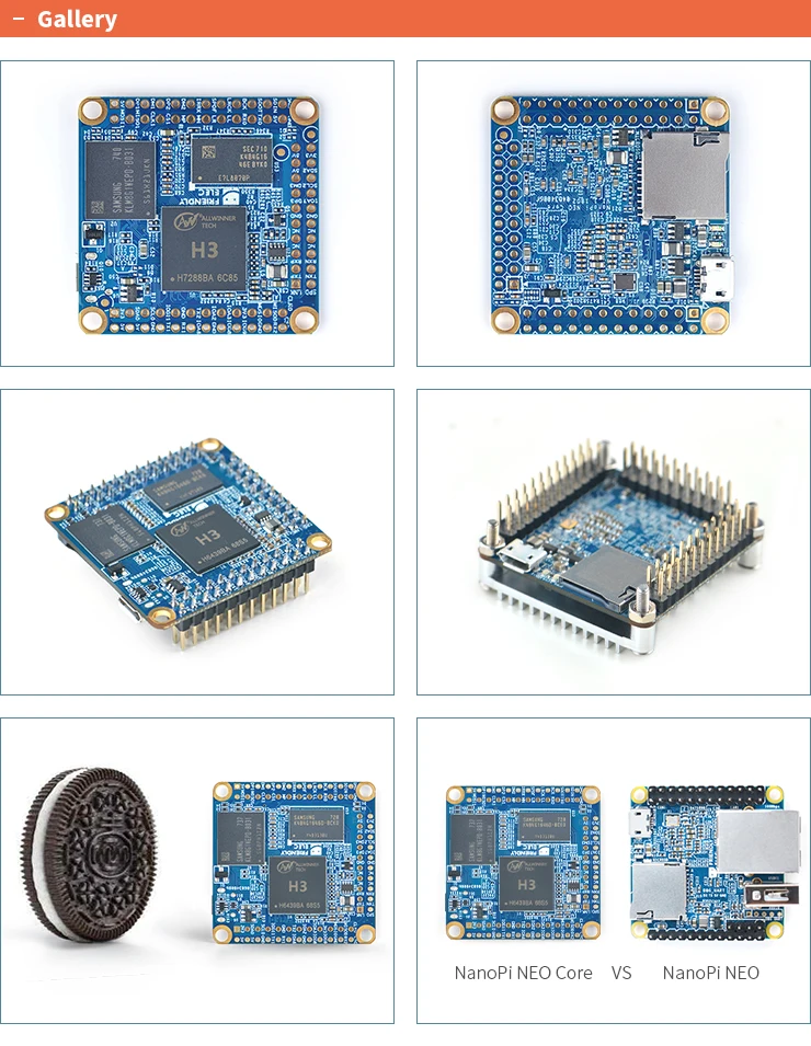 NanoPi NEO Core Board IoT Ubuntu макетная плата