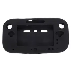 Soft Silicone Full Body Protector For Wii U Gel Case Cover Skin Shell for Nintend WiiU Gamepad Controller