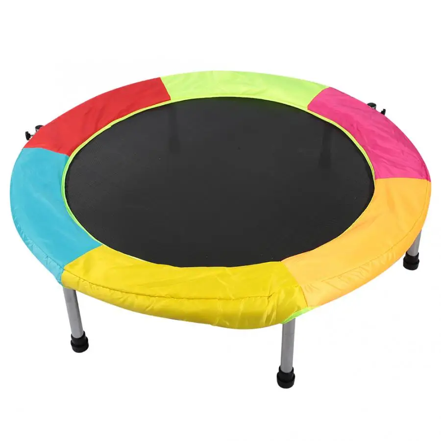 Мини детский батут складной Rebounder Безопасный детский батут с поручнем для внутреннего дома детский сад