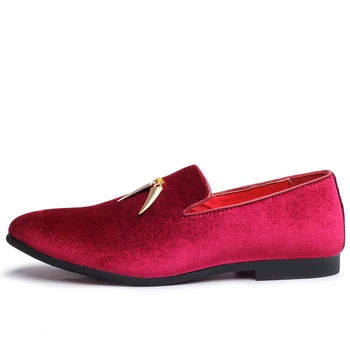 

Men's Shoes Large Size Slip On Men Loafers Shoes Spring Casual Sickle Suede Mens Designer Shoes For Men Pointed Toe