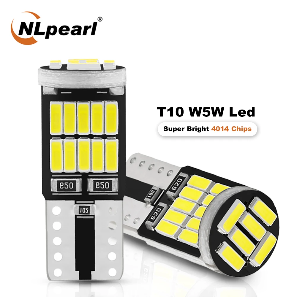 NLpearl 2/4x Signal Lampe T10 W5w Led Canbus 4014 SMD W5w Led 168 194 Auto-Clearance Lichter Led lesen Innen Licht Weiß 12V NLpearl 2/4x Signal Lampe T10 W5w Led Canbus 4014 SMD W5w Led 168 194 Auto-Clearance Lichter Led lesen Innen Licht Weiß 12V