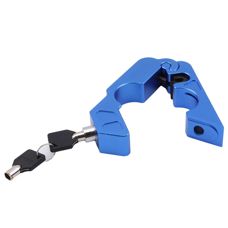 Anti-theft lock Motorcycle modified aluminum alloy brake lock handlebar brake lock solid lock universal motorcycles accessries