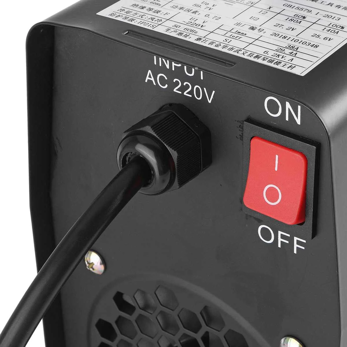 FORGELO 265 в 225A 5000 Вт портативный Электрический сварочный аппарат IGBT инвертор для дуговой сварки инструмент для домашнего новичка легкий эффективный