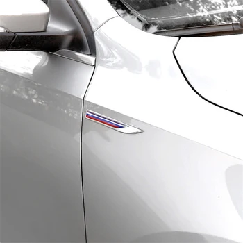 

2pcs 3D Metal Russia Flag Car Stickers Long Pattern Decals Car Whole Body Stickers Car Decoration for Volkswagen CC Golf 4 Polo