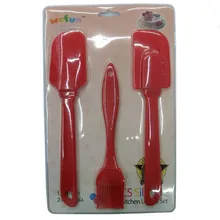 Напрямую от производителя бытовой выпечки набор инструментов кухня силиконовая щетка крем-скраб 3 шт пекарня помощник