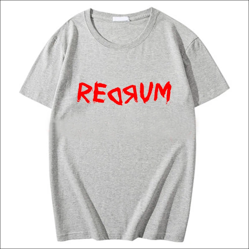Серый Женская футболка, топы, повседневная, с принтом, короткий, террор, Прямая поставка, уличная рубашка, vegan, панк, harajuku, одежда, футболка с круглым вырезом, большой размер, ins - Цвет: Серый