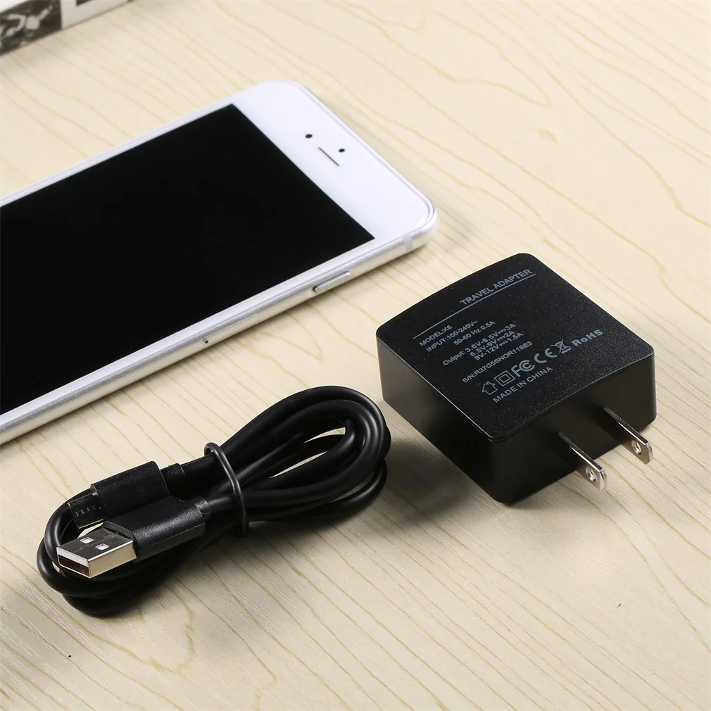 K6 черный несколько встроенных защитных USB путешествия зарядное устройство адаптер быстрой зарядки США/Великобритании Разъем для смартфона