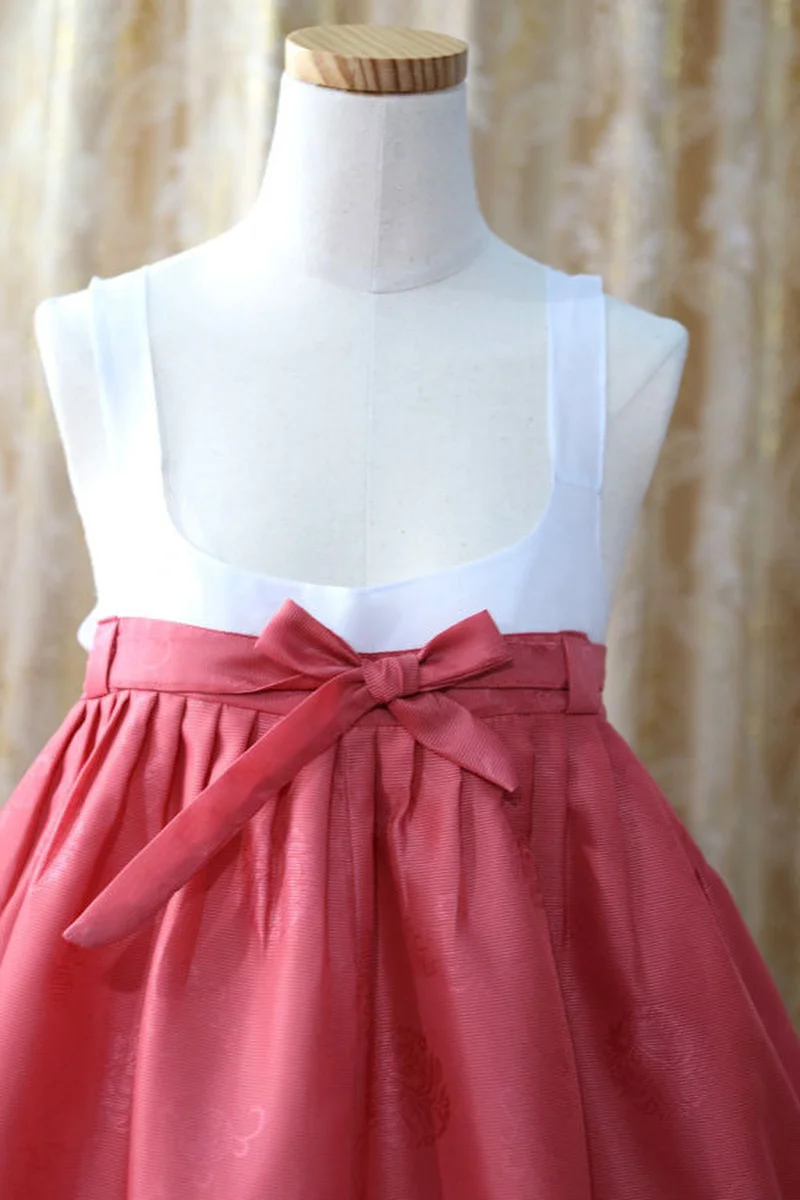 Женское платье ханбок на заказ корейское Традиционный корейский Национальный