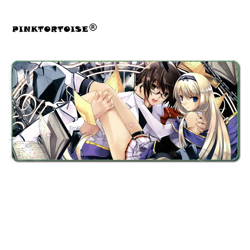 PINKTORTOISE Anime Absolute Duo MousePad Large Locking Edge Speed Game  Gamer gaming Mouse pad Soft CSGO Dota 2 Notebook mat - AliExpress