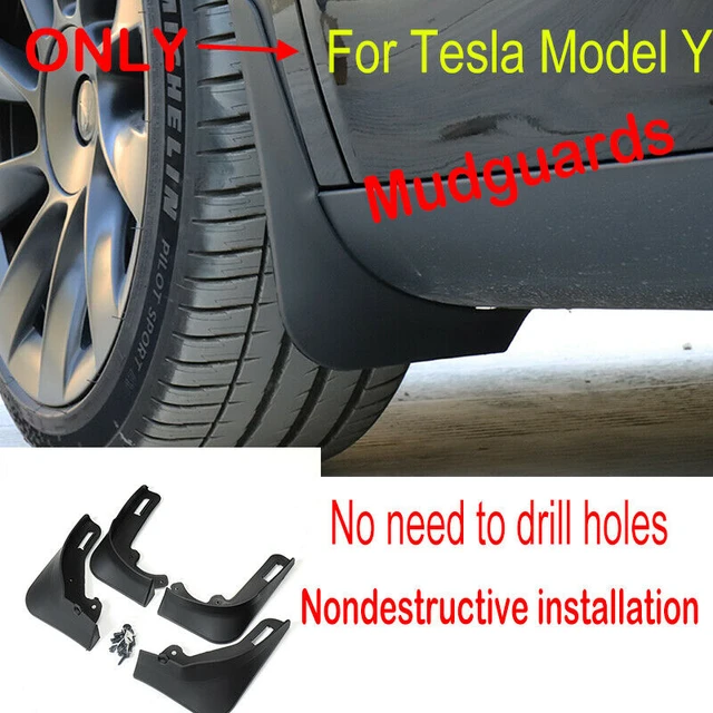 Mud Flaps for Tesla Model Y - Tesla Market