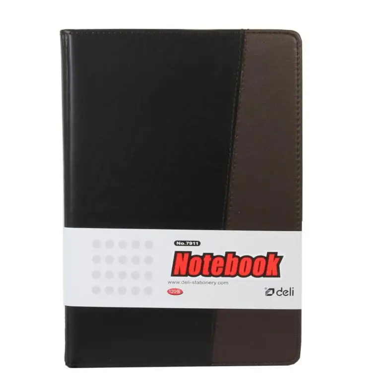 Кожаный ноутбук Conference pi mian ben бизнес ноутбук 120 Страница 25K ноутбук Deli 7911 офисные принадлежности