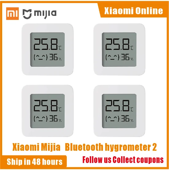 Bluetooth термометр Xiaomi Mijia 2 умный беспроводной электронный гигрометр с сенсором