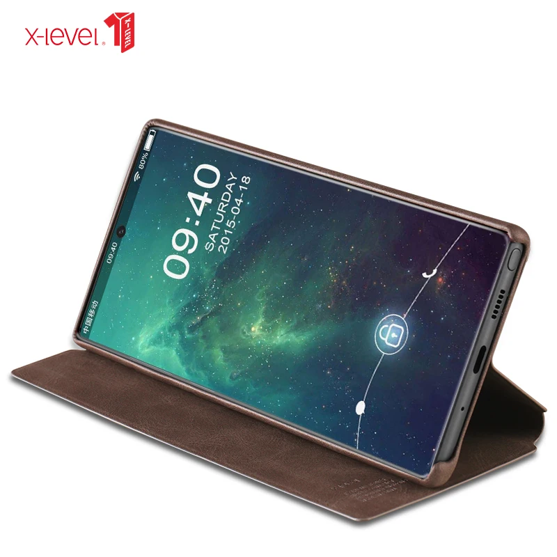 X-Level, экстремальный кожаный чехол-книжка для SS Galaxy Note10 Plus, Ретро стиль, X уровень, чехол-книжка, кошелек, чехол из искусственной кожи, чехол для Note10