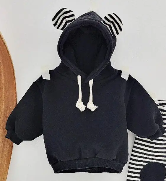 black hoodie