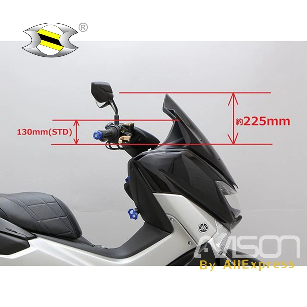 Защита для ветрового стекла NMAX155 NMAX 125 Модифицированная высота лобового