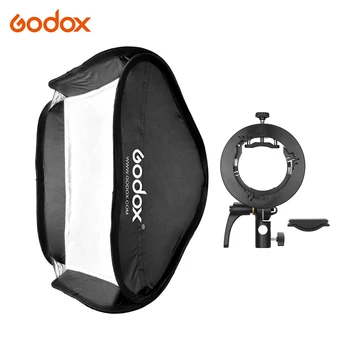 

Godox 60 * 60cm/24 * 24inch Flash Softbox for Flash Speedlite for Godox AD200Pro/V1 series/TT350 series/V860Ⅱ series/AD400Pro