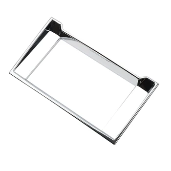 

ABS Chrome Navigation GPS Radio Frame Cover Decor Trim for Ford F150 2015-2018